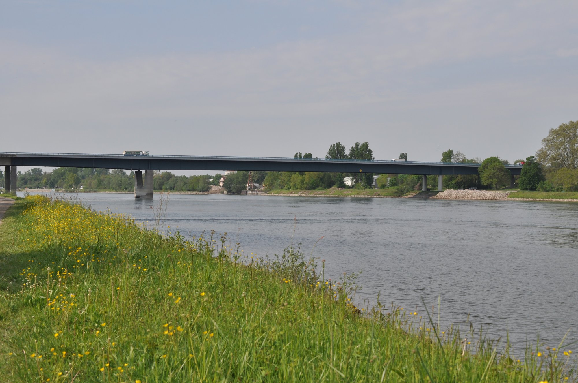 Rheinbrücke bei Germersheim