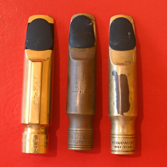 3 Tenorsaxophonmundstücke
